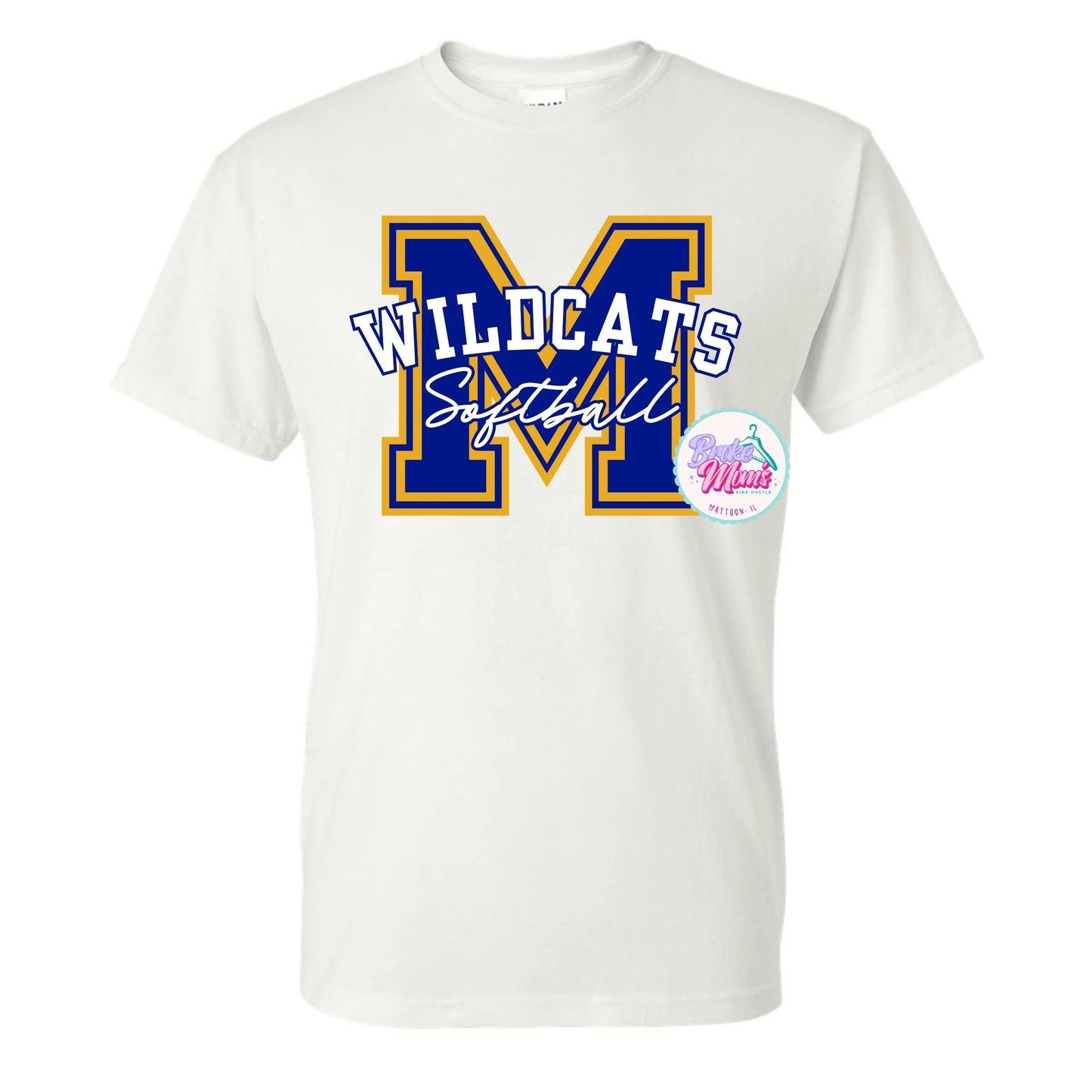 Wildcats Softball “M” Tee