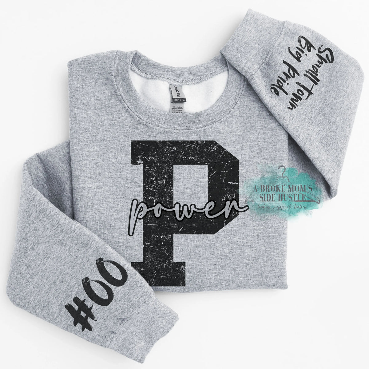 Midwest Power Large Letter 2x Sleeve Sweatshirt