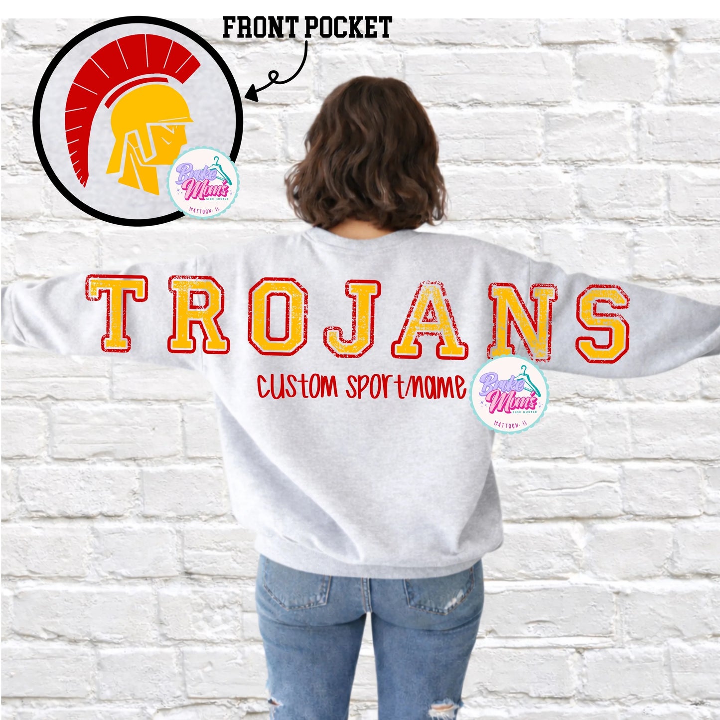 The Signature Spirit Sweatshirt - Charleston Trojans