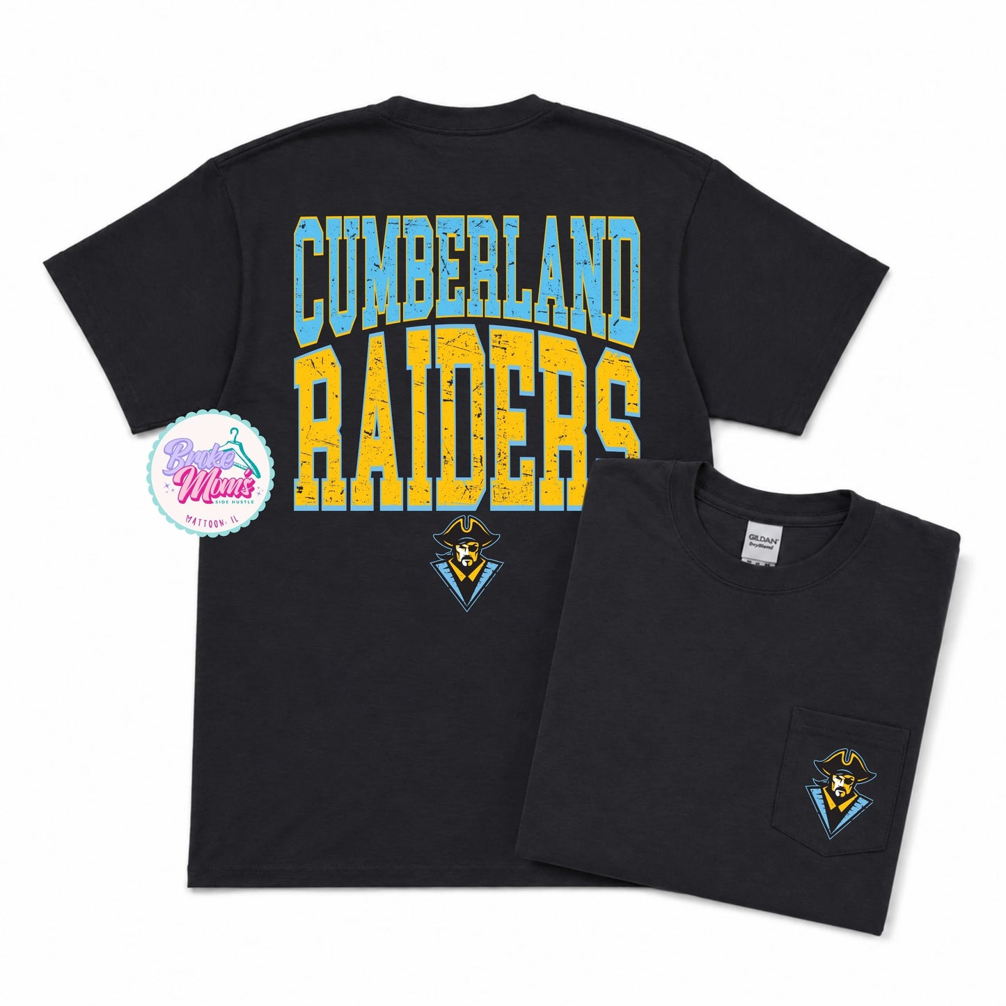 Home Team Pocket Tee | Cumberland Raiders