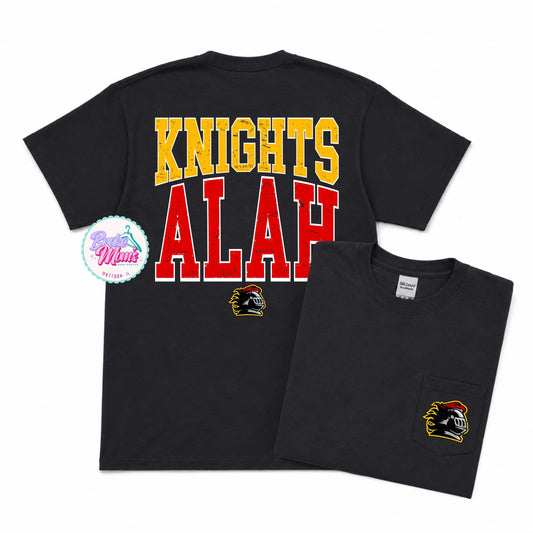 Home Team Pocket Tee | ALAH Knights