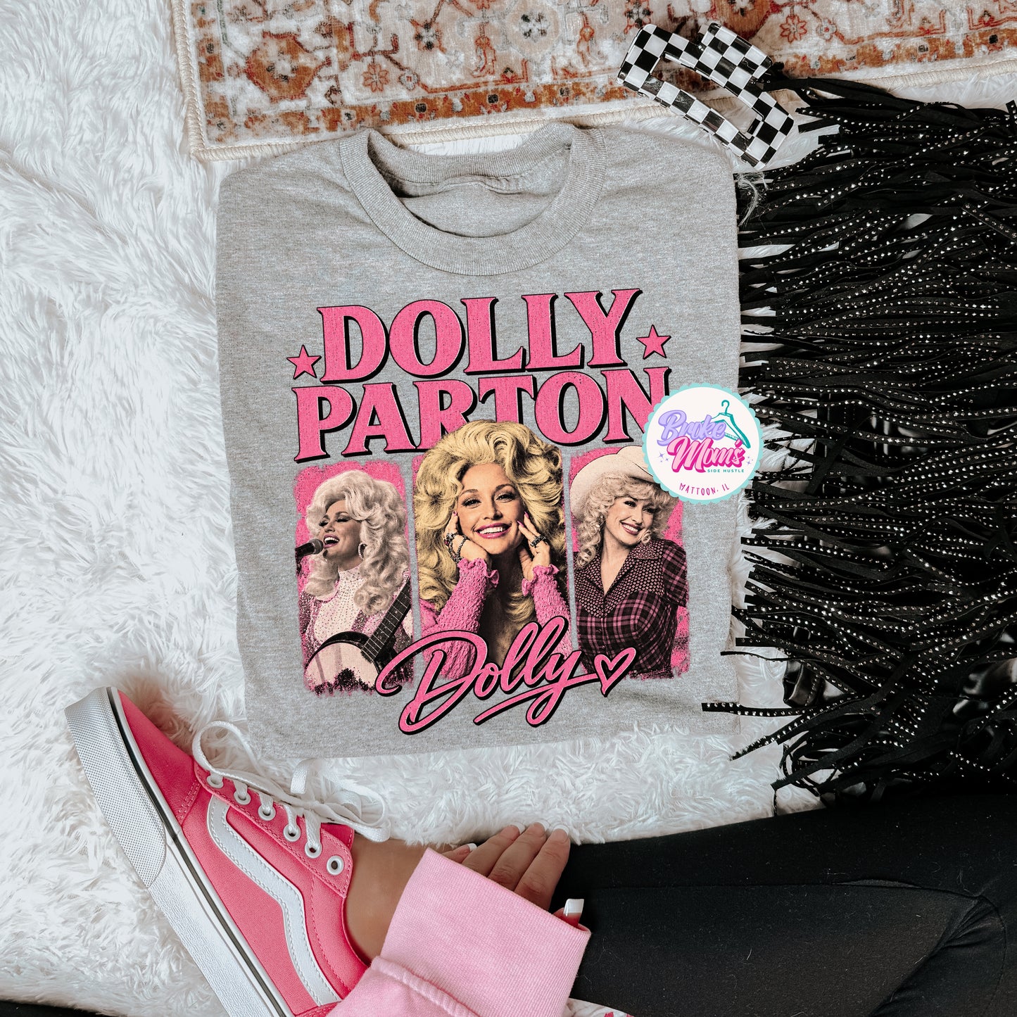 Dolly Pink Stars Tee