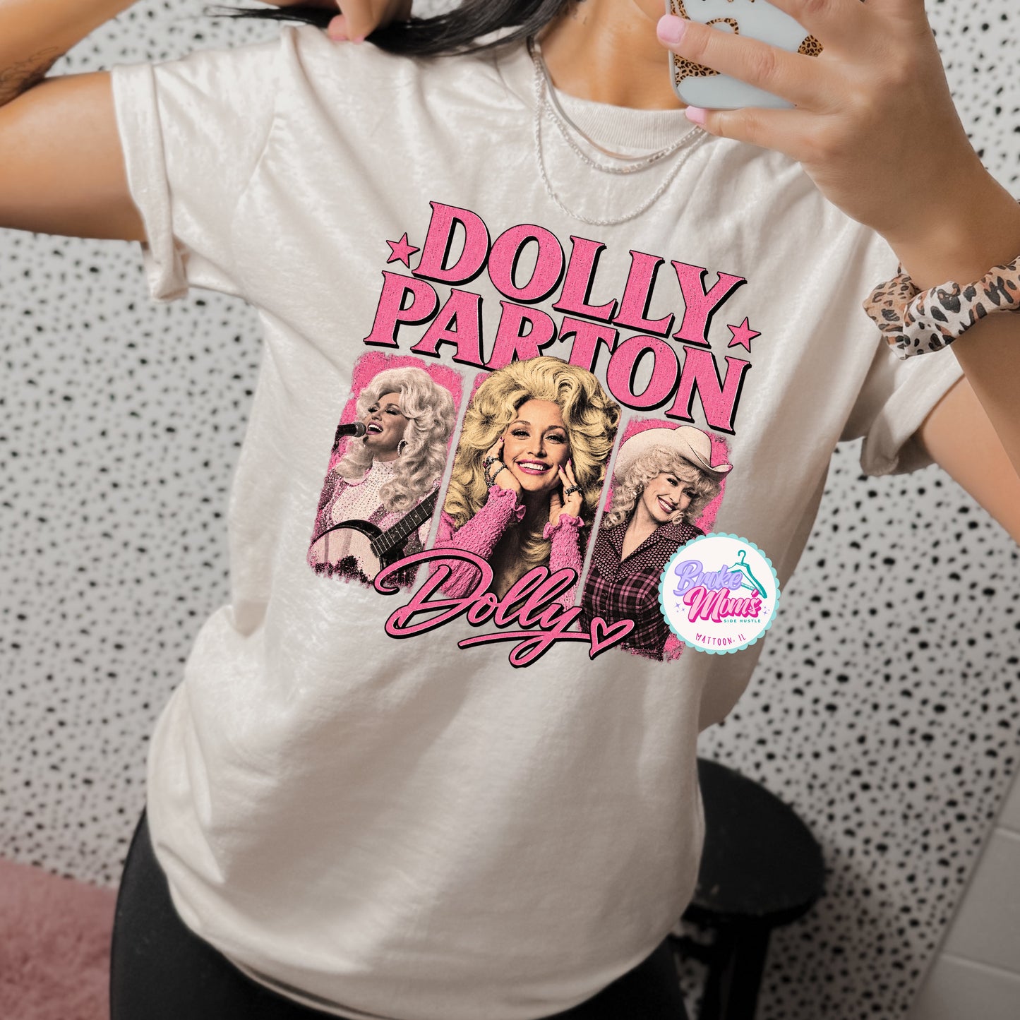 Dolly Pink Stars Tee