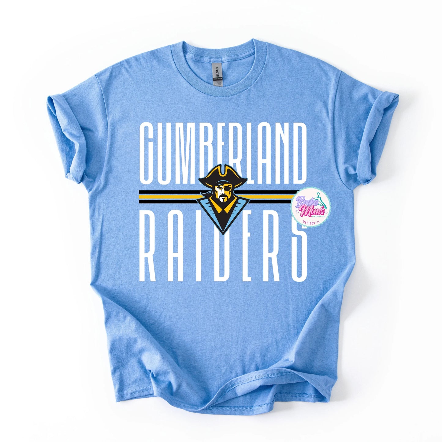 Cumberland Raiders Long Letters Tee/Sweatshirt