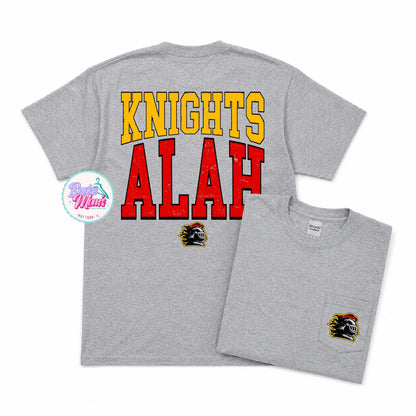 Home Team Pocket Tee | ALAH Knights