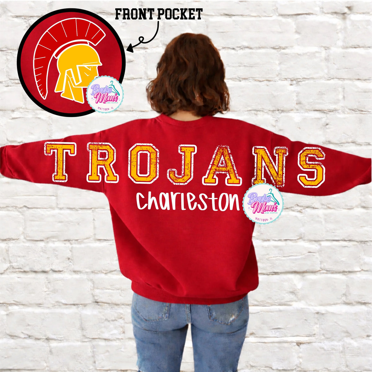 The Signature Spirit Sweatshirt - Charleston Trojans
