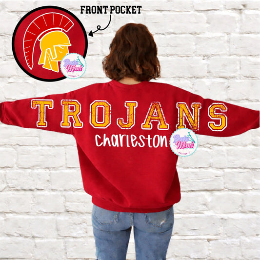The Signature Spirit Sweatshirt - Charleston Trojans