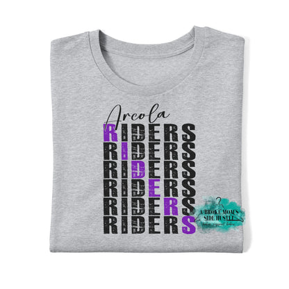 Riders Double Letter Graphic Tee/Sweatshirt