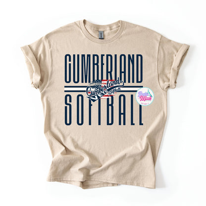 Cumberland Vets Long Letters Tee/Sweatshirt