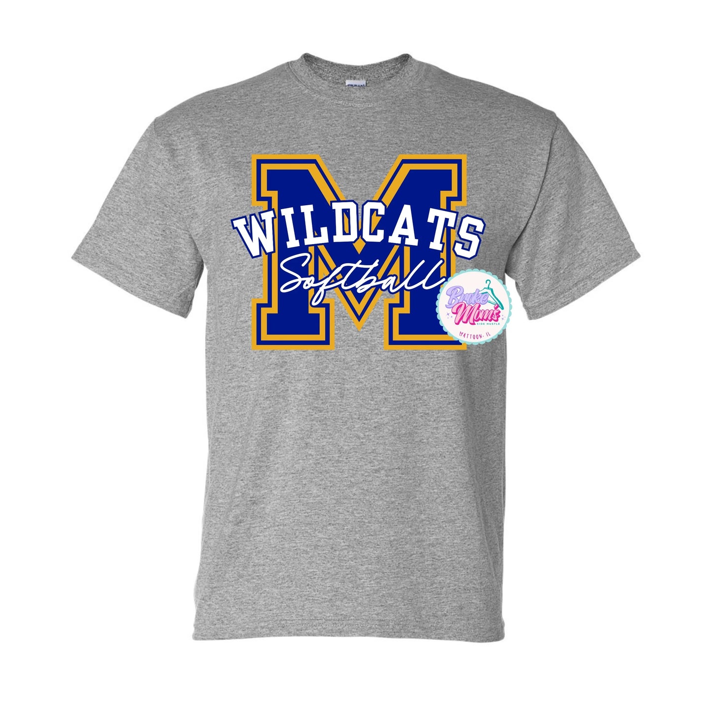 Wildcats Softball “M” Tee