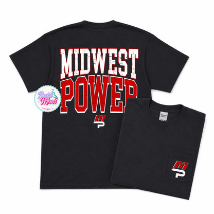 Home Team Pocket Tee | Midwest Power