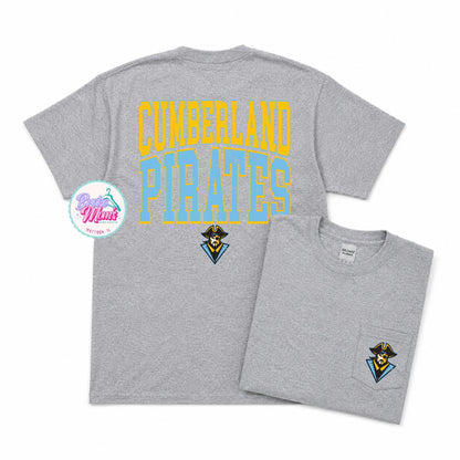 Home Team Pocket Tee | Cumberland Pirates
