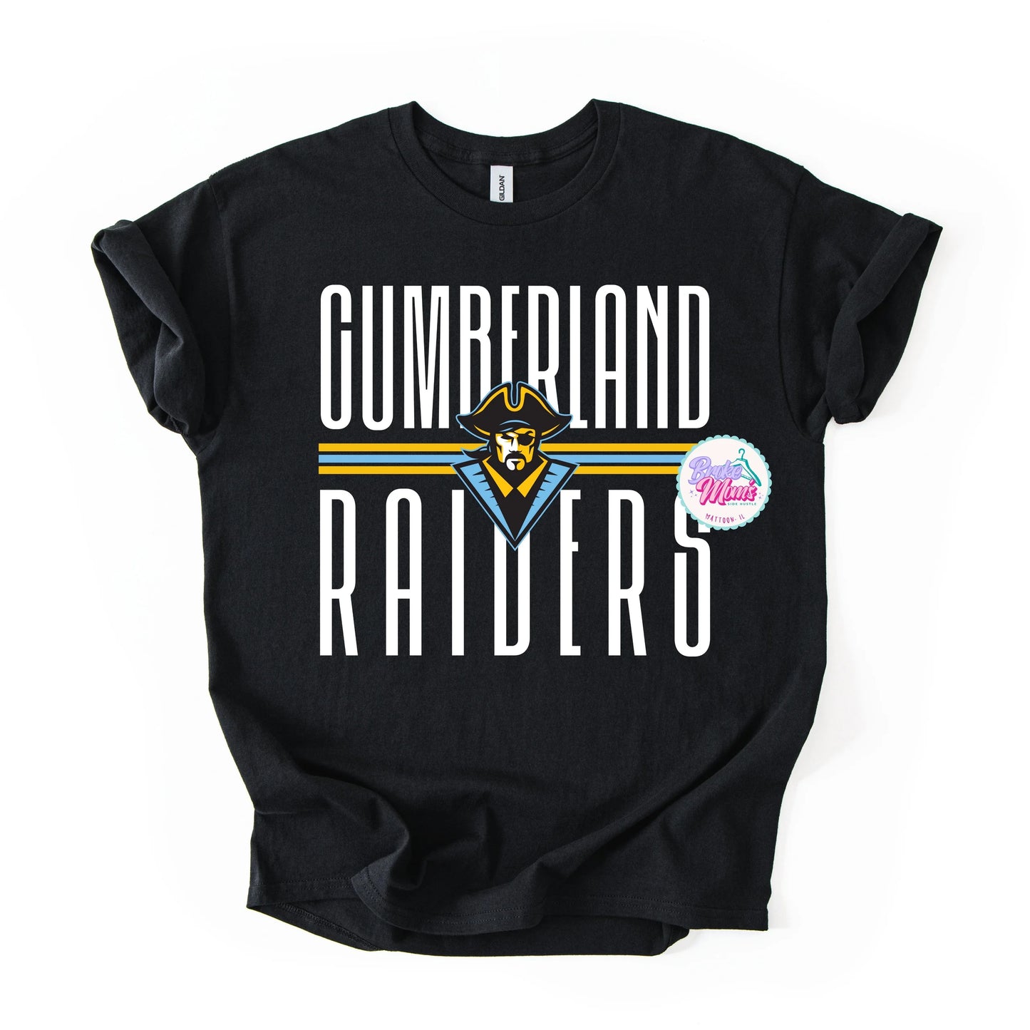 Cumberland Raiders Long Letters Tee/Sweatshirt