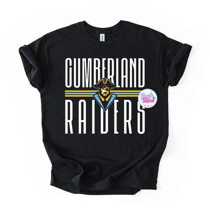 Cumberland Raiders Long Letters Tee/Sweatshirt