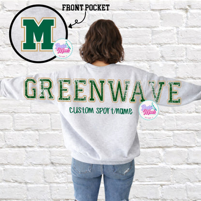 The Signature Spirit Sweatshirt - Mattoon Greenwave