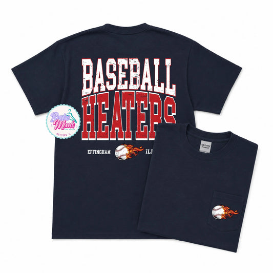 Home Team Pocket Tee | Effingham Heaters