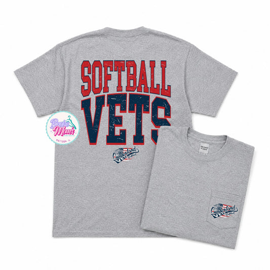 Home Team Pocket Tee | Cumberland Vets