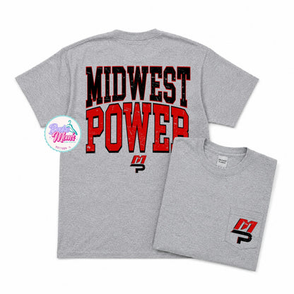 Home Team Pocket Tee | Midwest Power