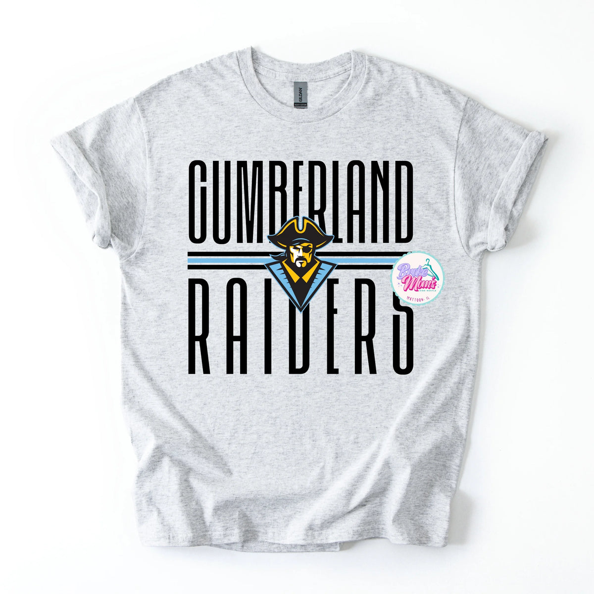 Cumberland Raiders Long Letters Tee/Sweatshirt