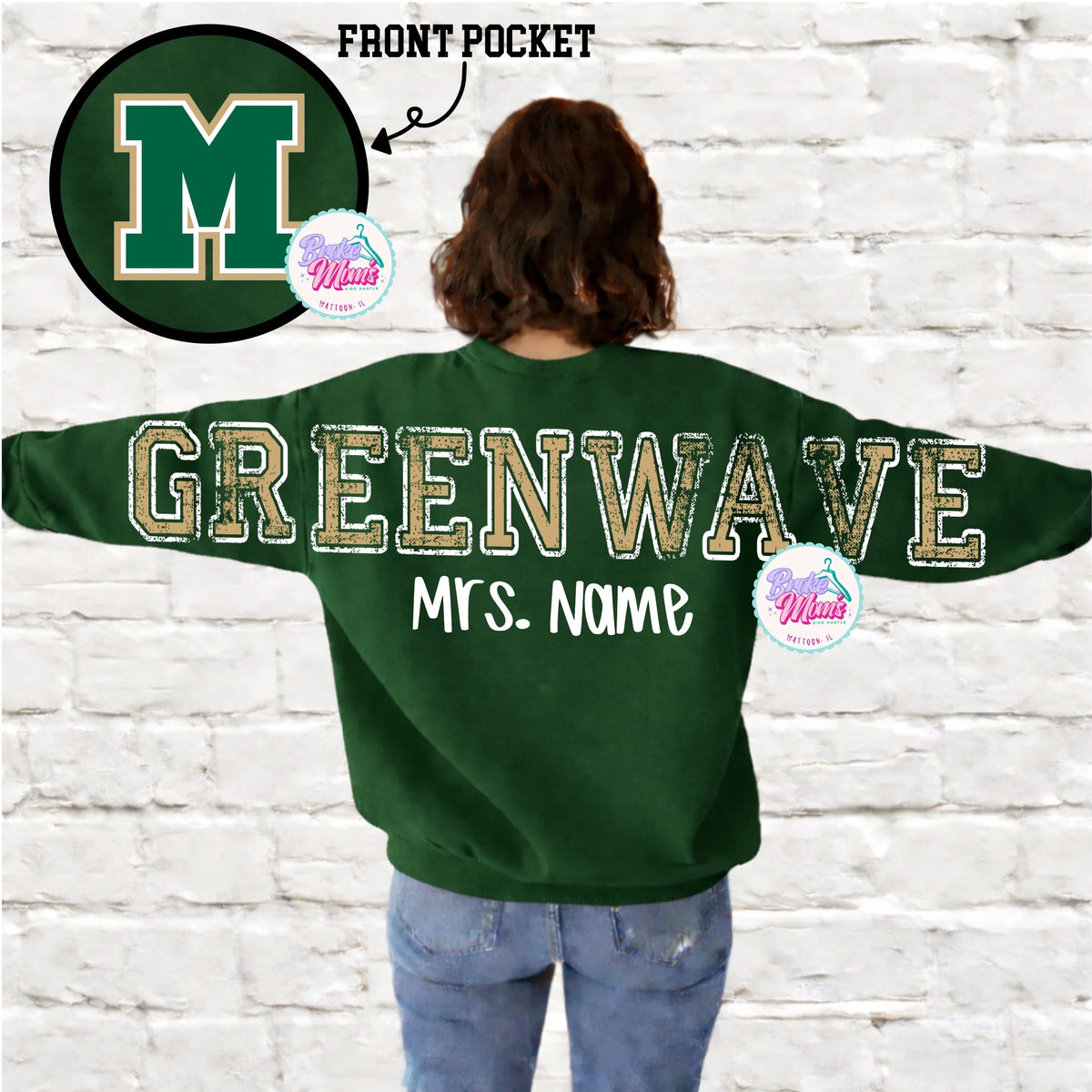The Signature Spirit Sweatshirt - Mattoon Greenwave