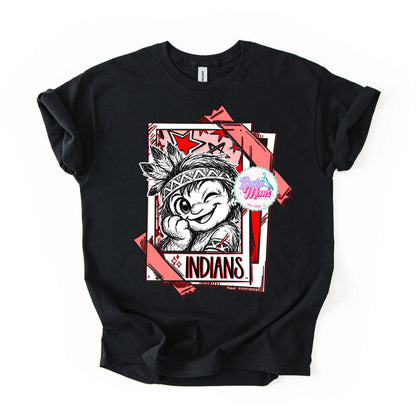 Cutie Patootie Indians Tee