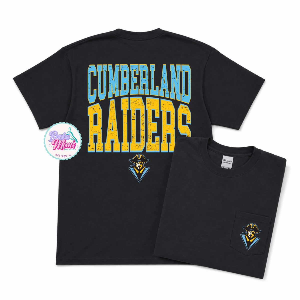 Home Team Pocket Tee | Cumberland Raiders
