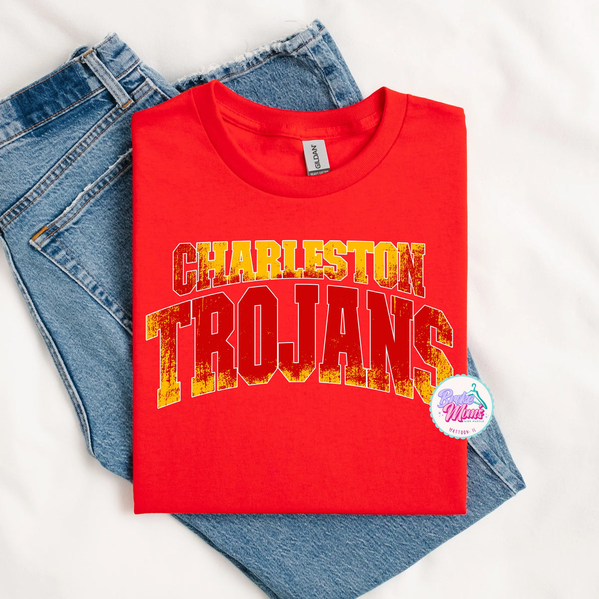 Charleston Trojans Homerun Tee/Sweatshirt